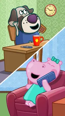 Hippo Pepa Talking Phone android App screenshot 3